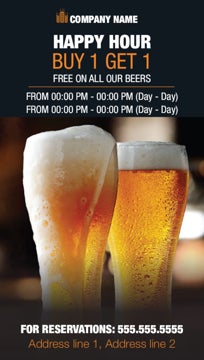 Picture of Magnetic Promotional_Beer Club - Vertical