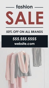 Picture of Magnetic Promotional_Fashion Sale - Vertical