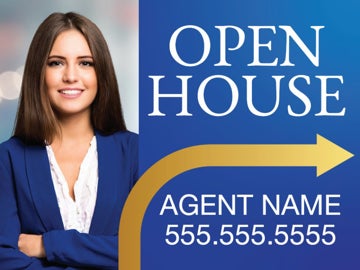 Picture of Open House Agent Photo 2 - 18x24