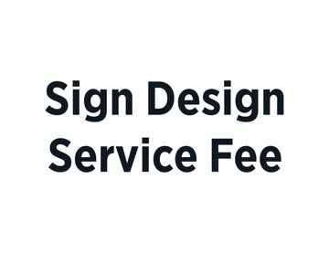 Picture of Sign Design Service Fee