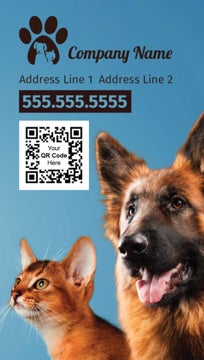 Picture of Pet Care Business Magnet 2- Vertical