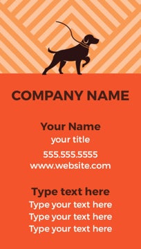 Picture of Pet Care Business Magnet 12- Vertical