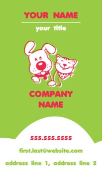 Picture of Pet Care Business Magnet 13- Vertical