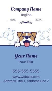 Picture of Pet Care Business Magnet 14- Vertical