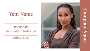 Picture of Real Estate Business Card Magnet 6- Horizontal