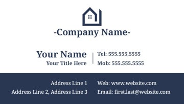 Picture of Real Estate Business Card Magnet 13- Horizontal