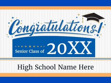 Picture of High School Congratulations Signs 3