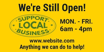 Picture of Support Local Banners 872119820