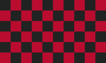 Picture of Red/Black Checkered Flag