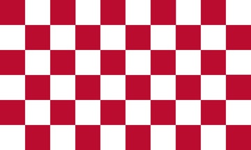 Picture of Red/White Checkered Flag