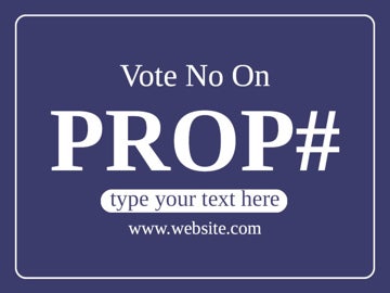 Picture of Proposition Signs 3