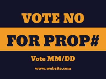 Picture of Proposition Signs 5