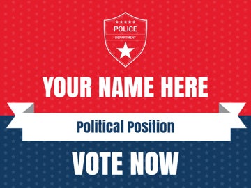 Picture of Political Campaign Sign 9