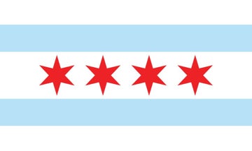 Picture of Chicago, IL Flag