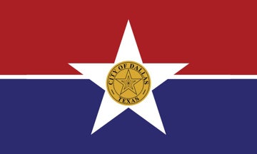 Picture of Dallas, TX Flag