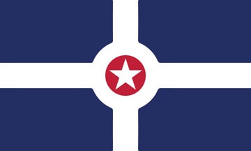 Picture of Indianapolis, IN Flag
