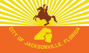 Picture of Jacksonville, FL Flag