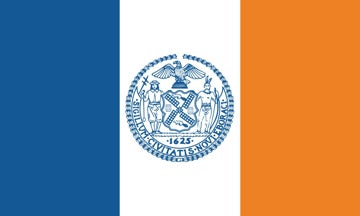 Picture of New York City, NY Flag