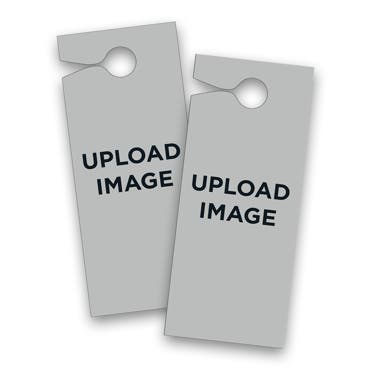 Plastic Door Hangers Design & Printing, Most Orders Ship in 24hrs