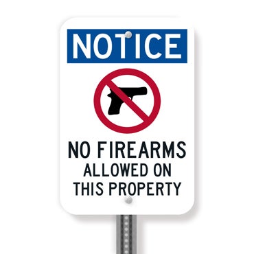 Picture for category Gun Signs