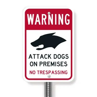 Picture for category Beware of Dog Signs