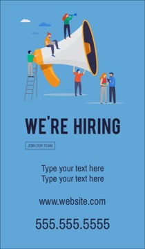 Picture of Now Hiring 11 - 81" x 47"
