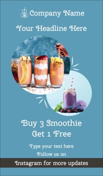 Picture of Retail-Smoothies-01 - 81" x 47"