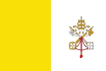 Picture of Catholic Flag - 4x6
