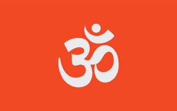 Picture of Hindu flag - 5x8