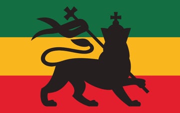 Picture of Rastafarian Flag - 5x8