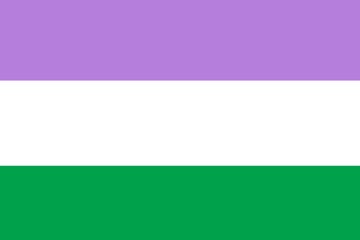 Picture of Genderqueer Pride Flag- 2x3