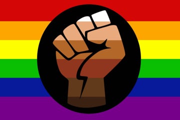 Picture of QPOC Pride Flag- 2x3