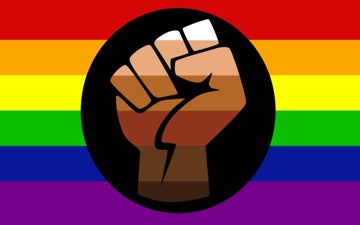 Picture of QPOC Pride Flag- 5x8