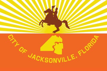 Picture of Jacksonville, FL Flag- 2x3
