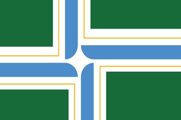 Picture of Portland, OR Flag- 2x3
