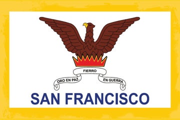 Picture of San Francisco, CA Flag- 2x3