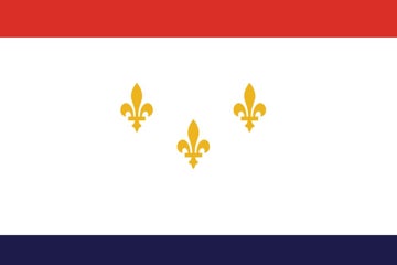 Picture of New Orleans, LA Flag- 4x6