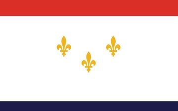 Picture of New Orleans, LA Flag- 5x8