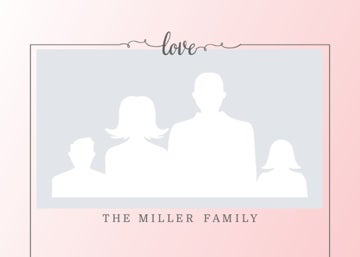 Picture of Acrylic Print Family 2 - 5x7