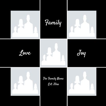 Picture of Acrylic Print Family 14 - 8x8