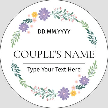Picture of Event Stickers 8 - Circle 3" x 3"