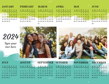 Picture of Magnetic Calendar 6 - Horizontal