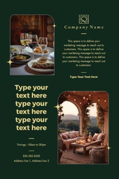 Picture of Food & Bev Poster 3- 36 x 24
