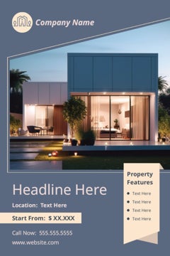 Picture of Real Estate Poster 11- 36 x 24