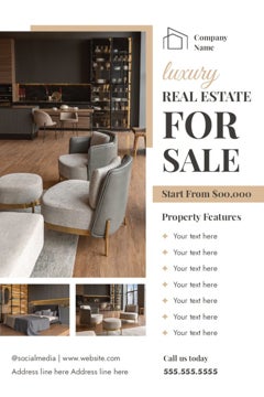 Picture of Real Estate Poster 16- 36 x 24