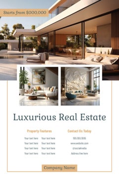 Picture of Real Estate Poster 17- 36 x 24
