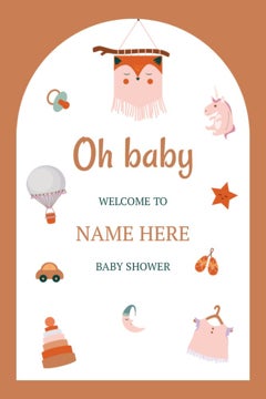 Picture of Baby Shower Foam Board 3 - 36x24