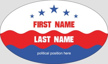Picture of Political Stickers 1 - Sticker Sheet (3 x 5)