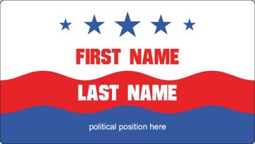 Picture of Political Stickers 1 - Sticker Sheet (2 x 3.5)