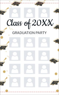 Picture of Graduation Tension Fabric Banner 2 - 8ft x 5ft